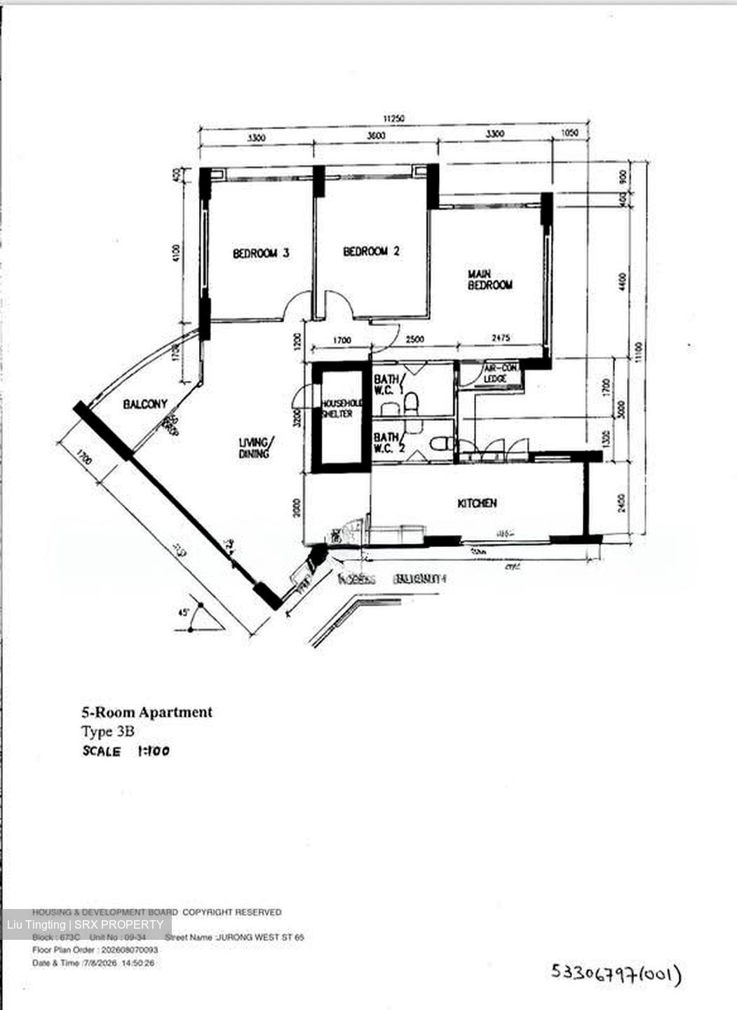Blk 673C Jurong West Street 65 (Jurong West), HDB 5 Rooms #602044071